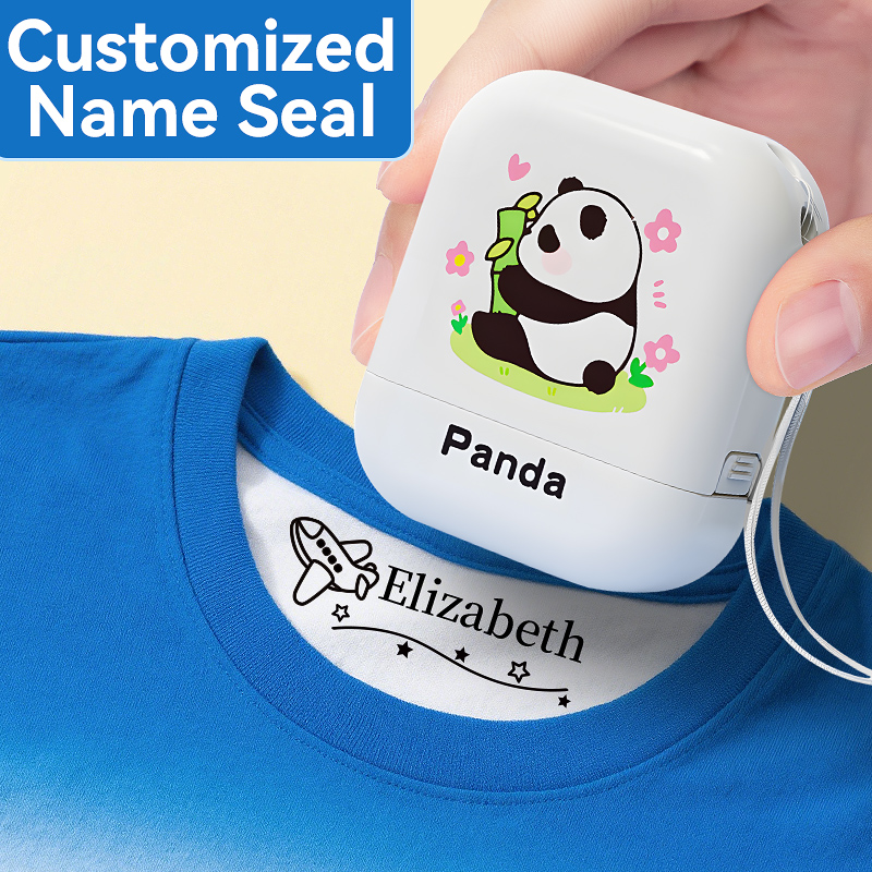 Kids Education Name - Personalisiertes Namensstempelset für Kinder | Personalisierte