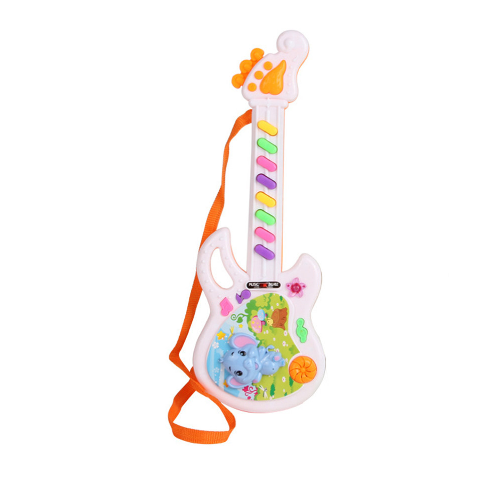 Kids Education Rhymes - 8 Tasten Cartoon Elektronische Gitarre Frühkindliche