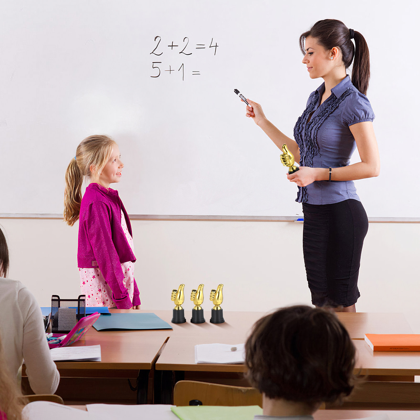 6 Stück Kreative Daumenförmige – Kids Education Motivation Bewertung und Preis