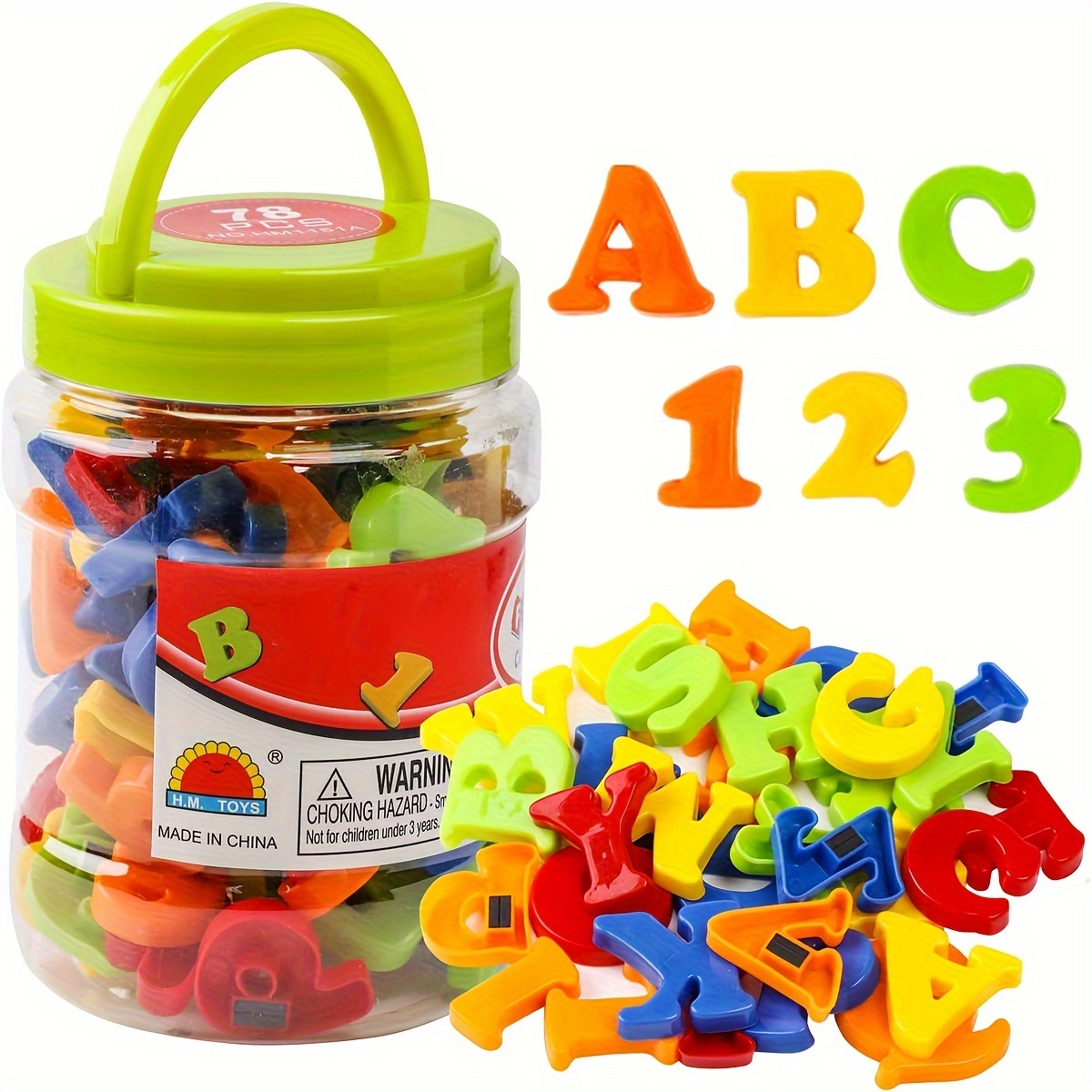 78-teiliges magnetisches Buchs – Kids Education Number Bewertung und Preis