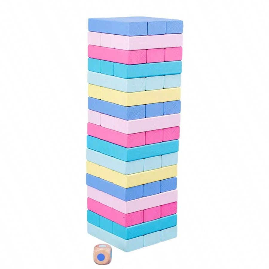 Holz-Stapelspiel mit Turm, 51  – Kids Education Number Bewertung und Preis