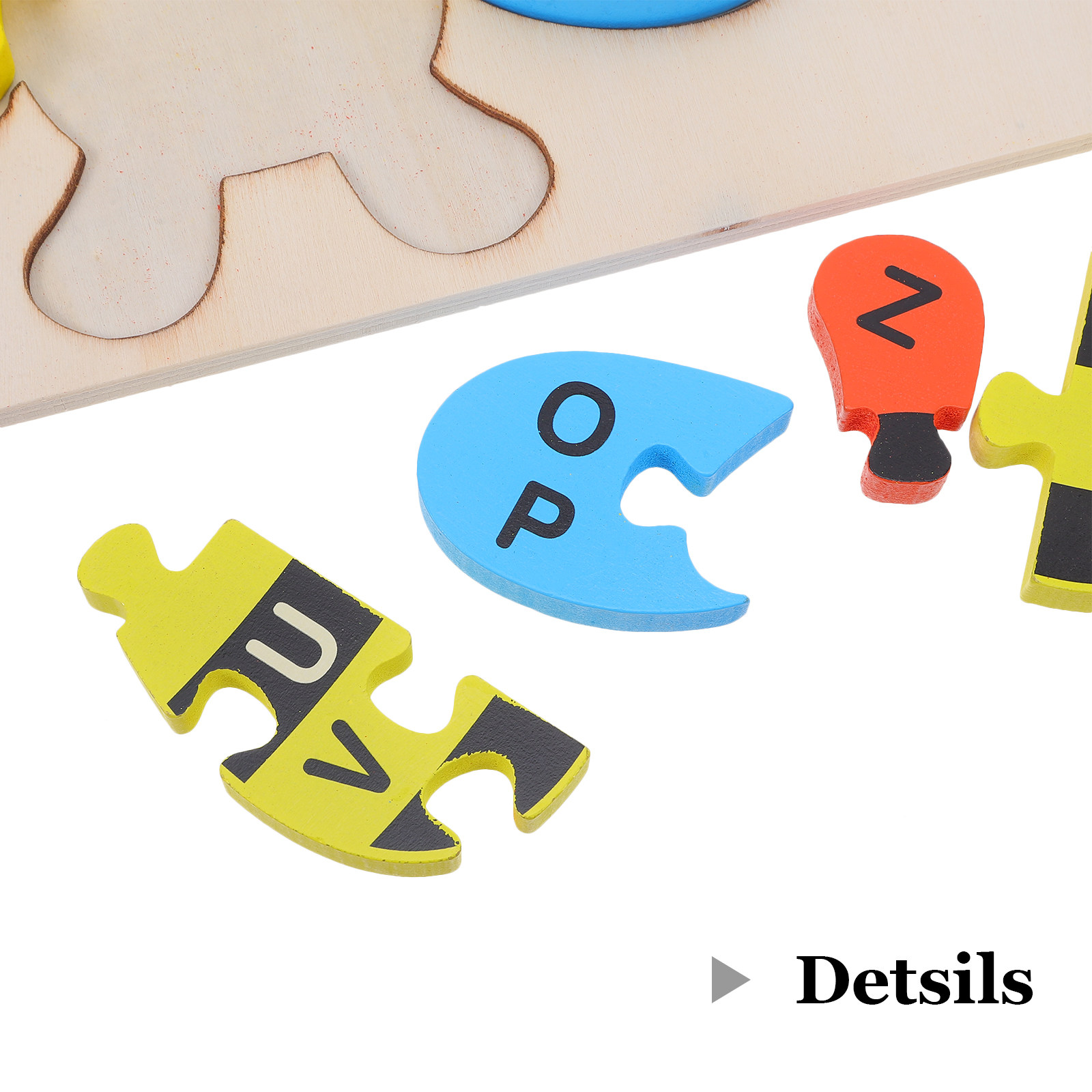 1 Set Holz-Alphabet-Puzzle in  – Abc Kids Early Education Bewertung und Preis