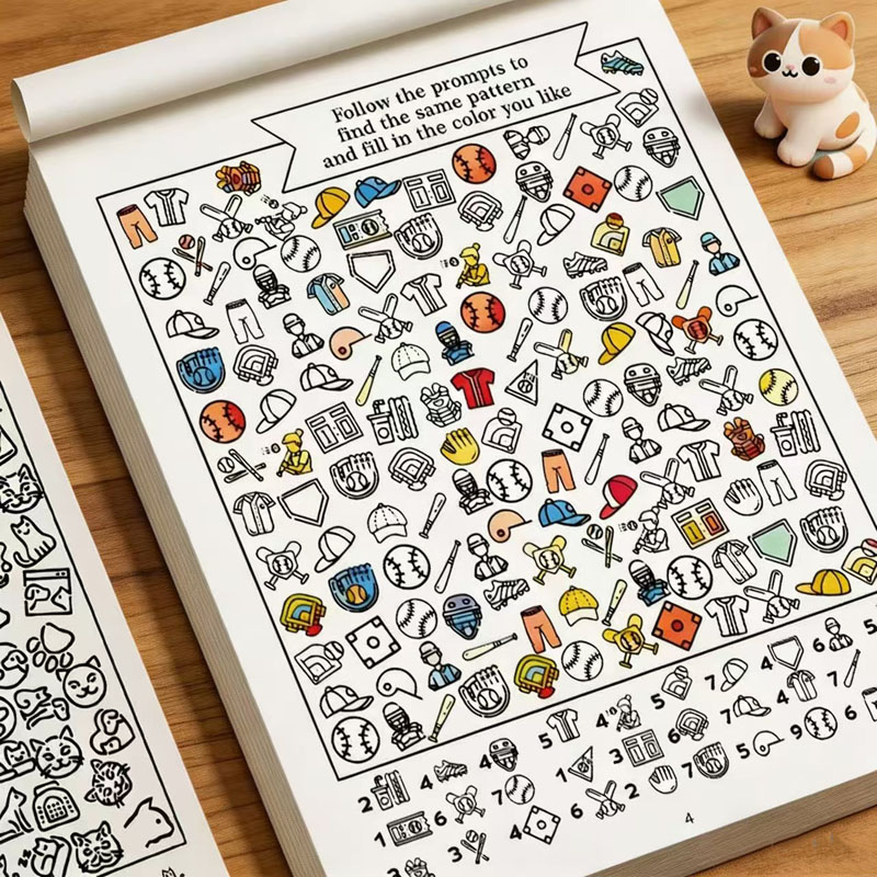 32-seitiges Such- und Finden-A – Kids Education Activities Bewertung und Preis
