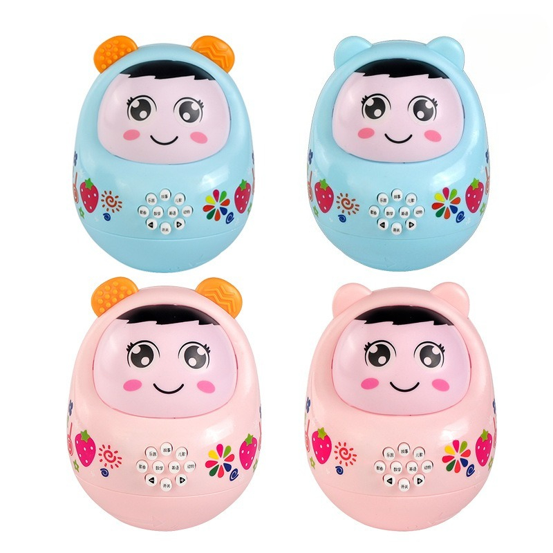Hellblaue Roly Poly Tumbler Ge – Kids Education Rhymes Bewertung und Preis