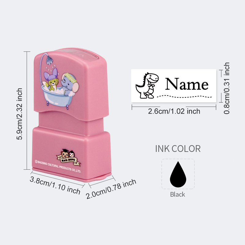 Personalisierter Namensstempel – Kids Education Name Bewertung und Preis